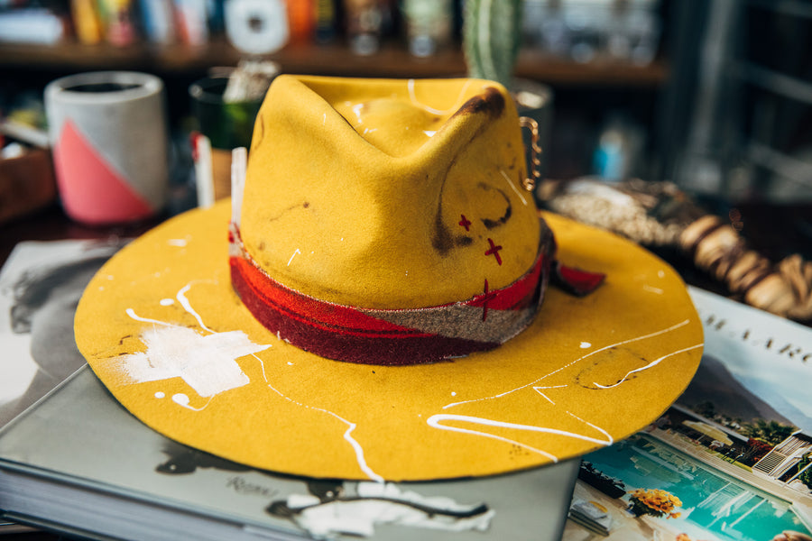 Fall Yellow Drips
