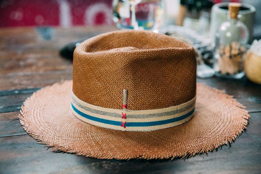 Custom Panama Totem Crown Hat