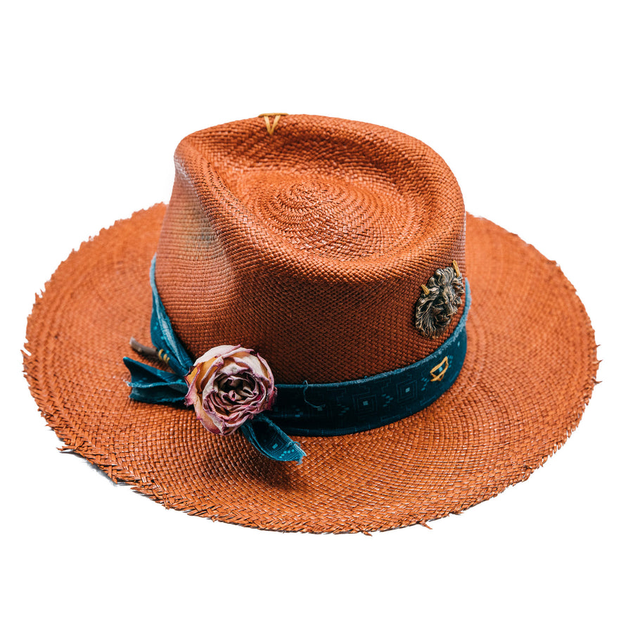 Custom Panama Totem Crown Hat