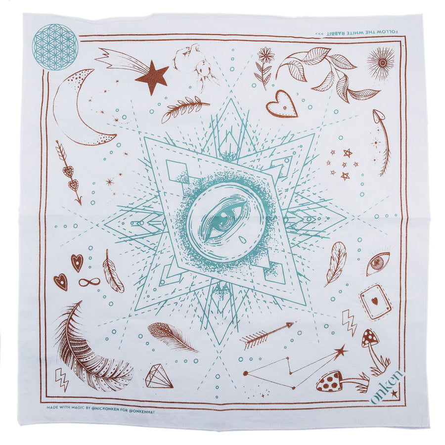 Creative Alchemy Bandana - WHITE