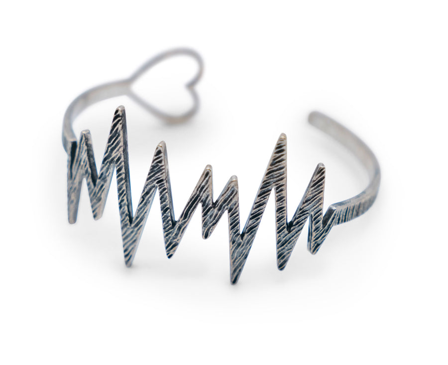 Love Frequency Bracelet Cuff